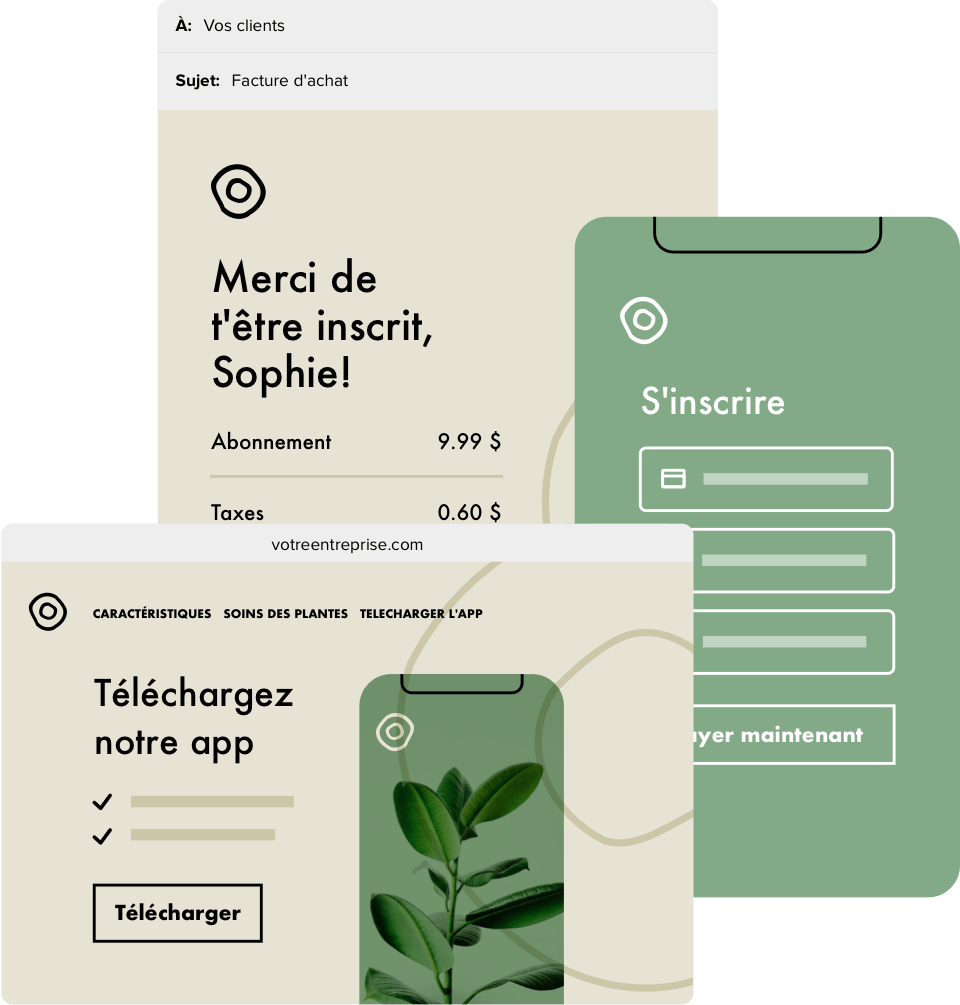 Courriels transactionnels